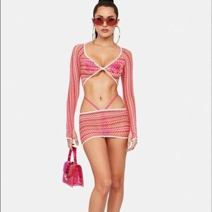 CANDY TAKE YOU HIGHER FISHNET SET